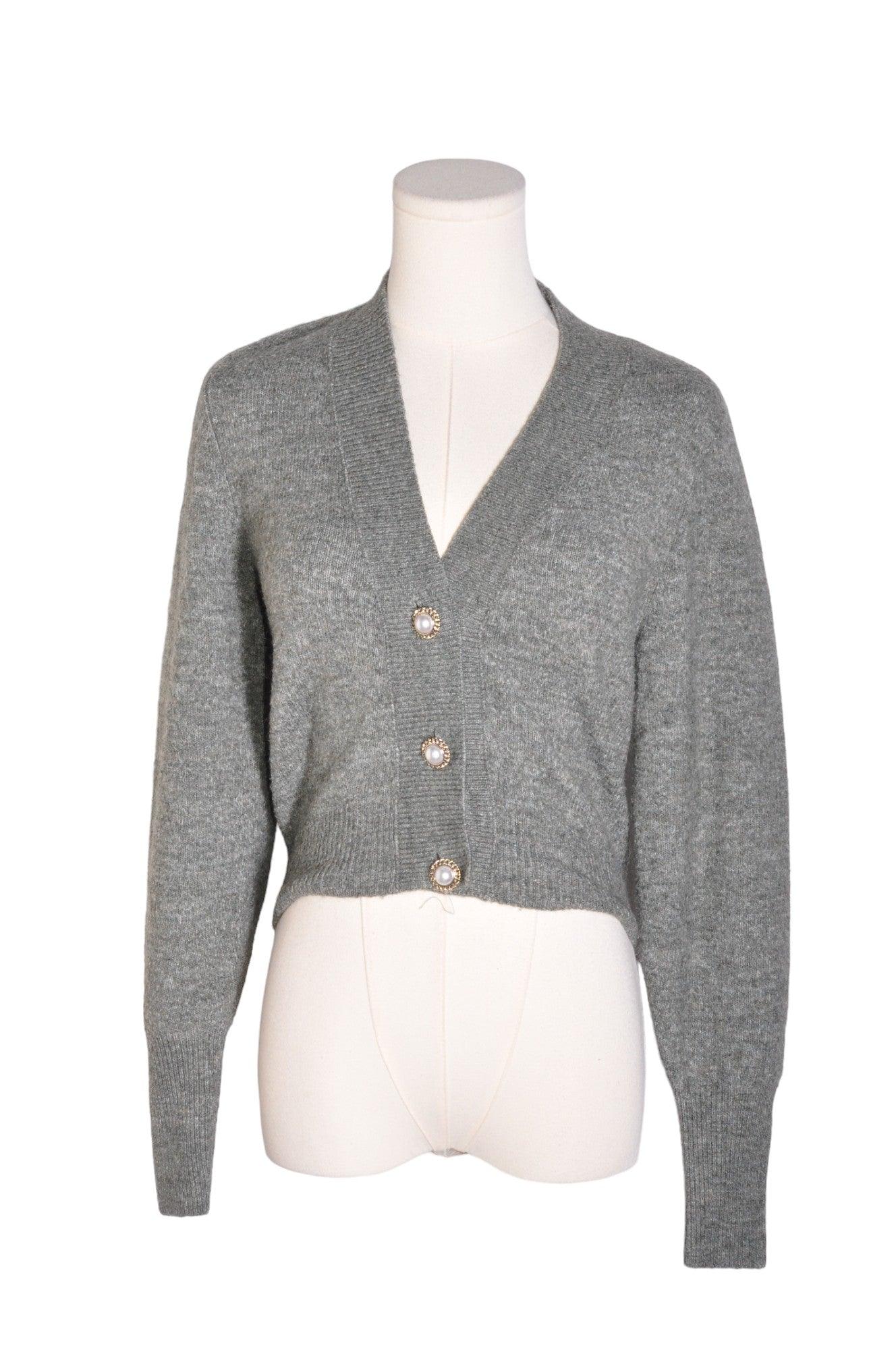 H&M Women Cardigans Regular fit in Gray - XS