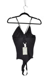 H&M Women Bodysuits Regular fit in Black - M