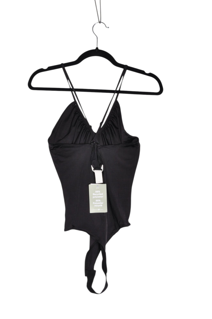 H&M Women Bodysuits Regular fit in Black - M