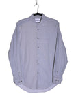 CALVIN KLEIN Men Button Down Tops Regular fit in Gray - L