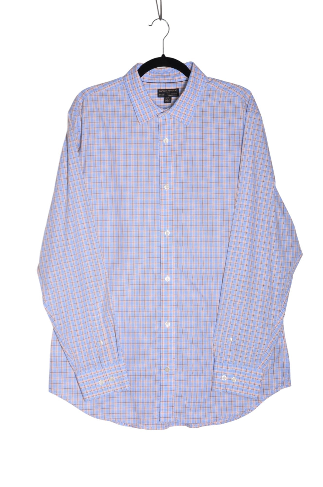 BANANA REPUBLIC Men Button Down Tops Regular fit in Blue - XL