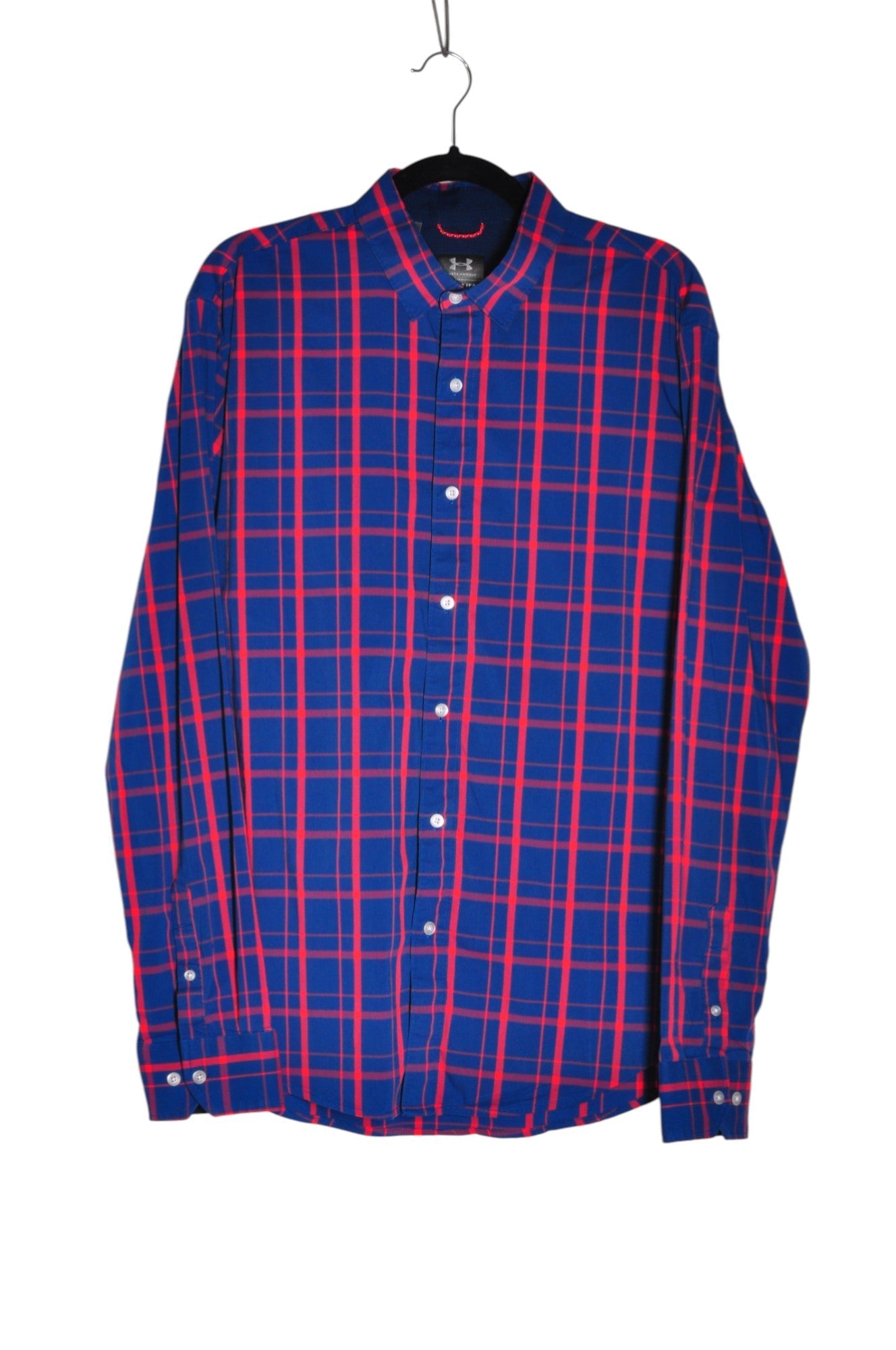 UNDER ARMOUR Men Button Down Tops Regular fit in Blue - XL