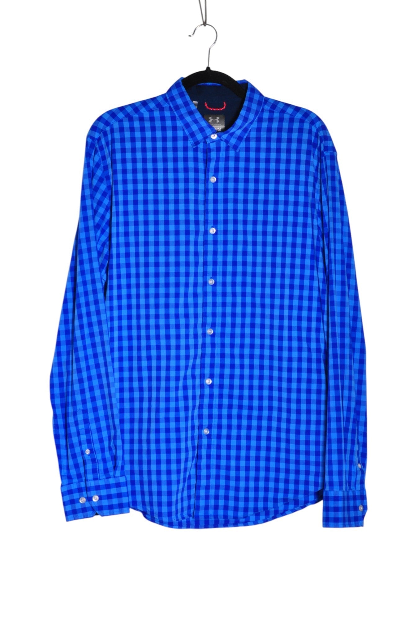 UNDER ARMOUR Men Button Down Tops Regular fit in Blue - XL