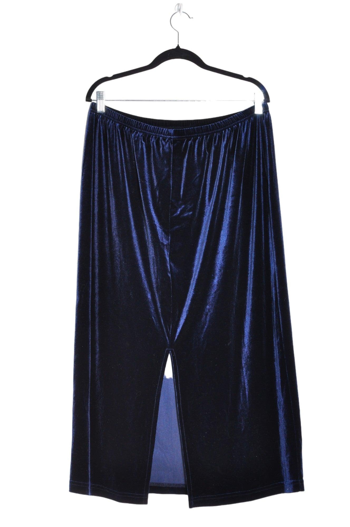 UNBRANDED Women Casual Skirts Regular fit in Blue - 2X