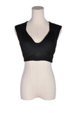 KINELYTE Women Crop Tops Regular fit in Black - M