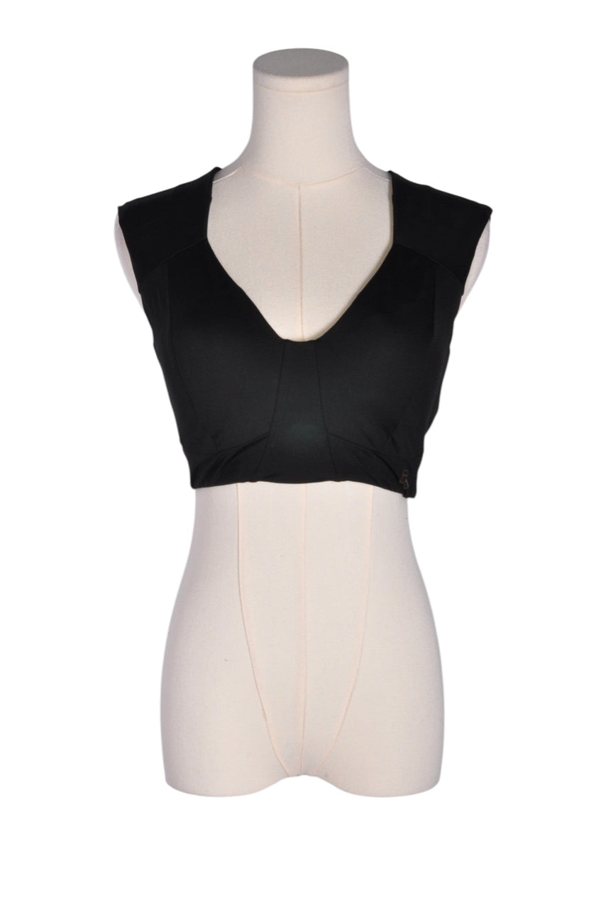 KINELYTE Women Crop Tops Regular fit in Black - M