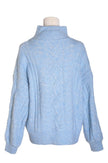 LITTLE LIES Women Turtleneck Tops Regular fit in Blue - L