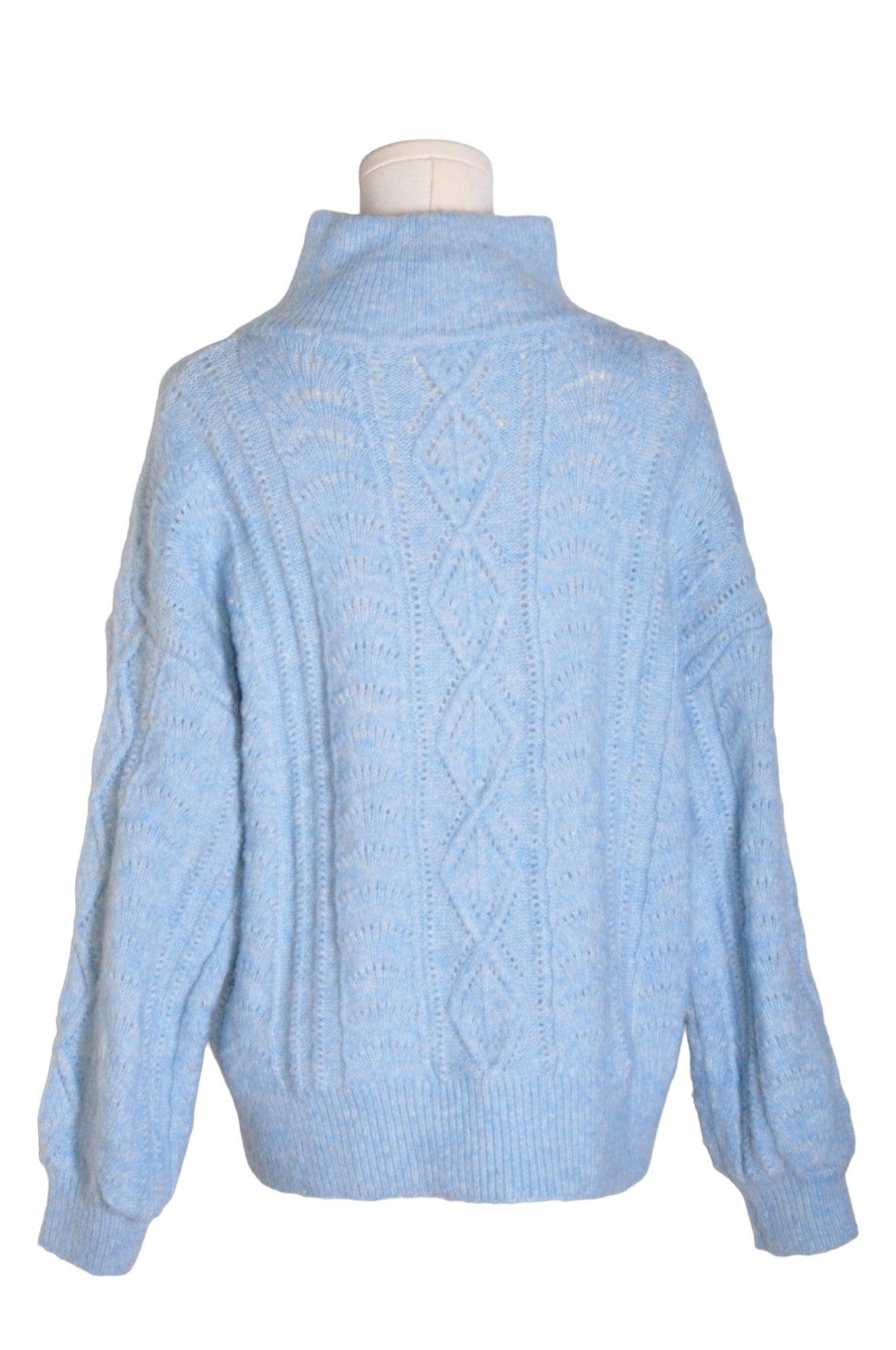 LITTLE LIES Women Turtleneck Tops Regular fit in Blue - L