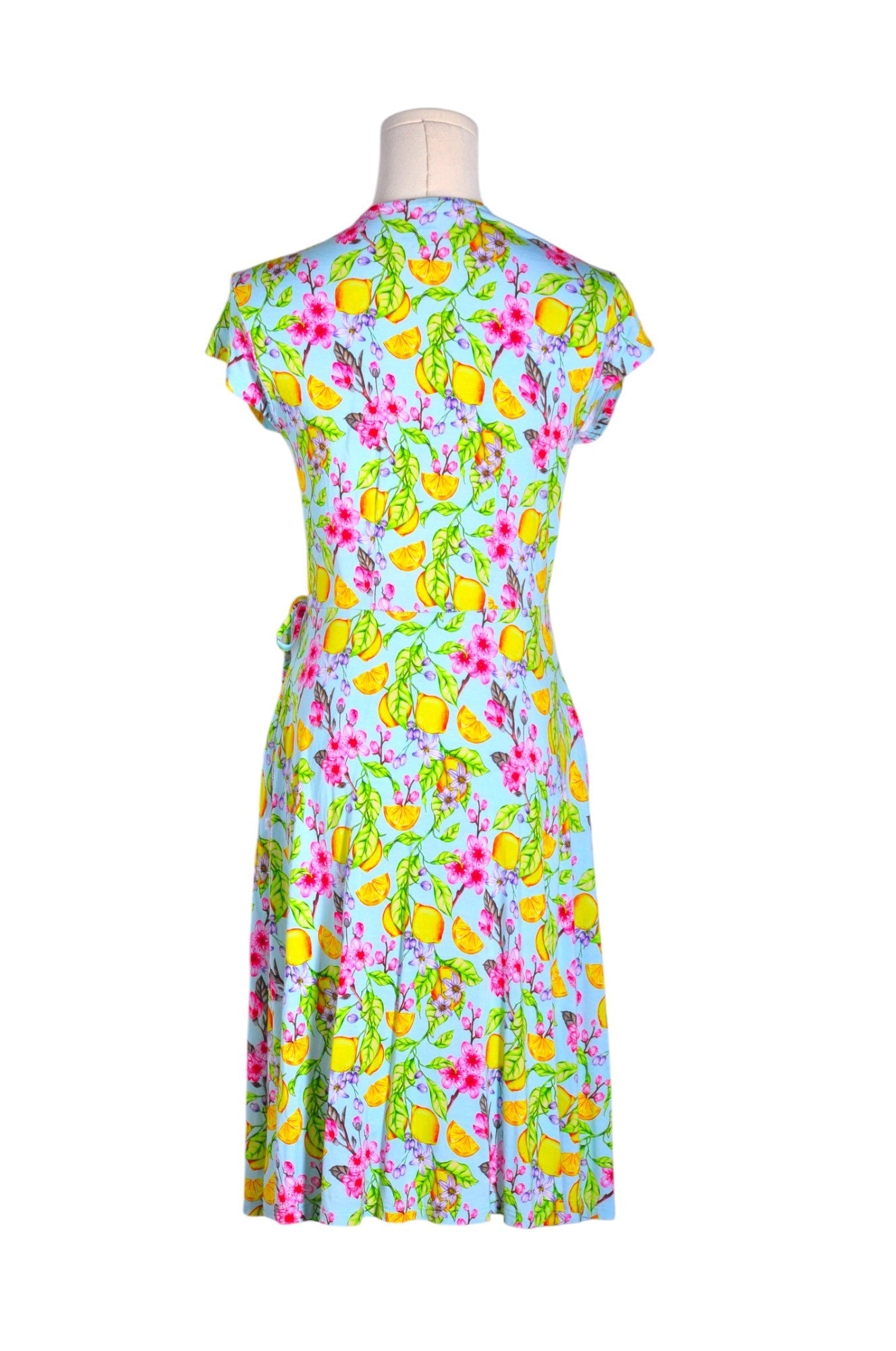 UNBRANDED Women Wrap Dresses Regular fit in Green - S