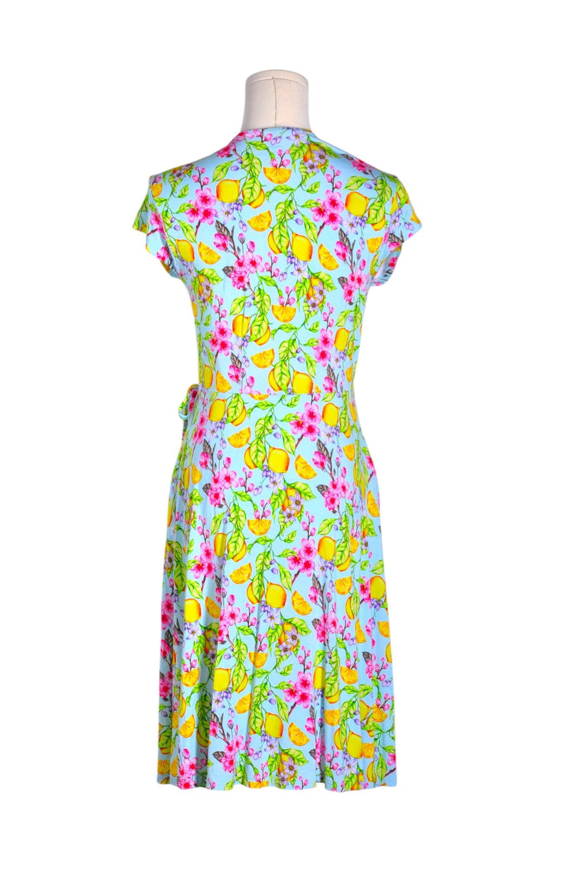 UNBRANDED Women Wrap Dresses Regular fit in Green - S