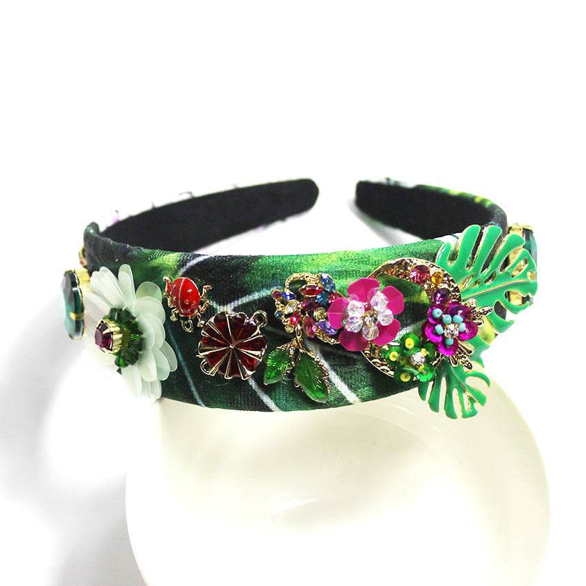 Catwalk Vintage Floral Headband for Women
