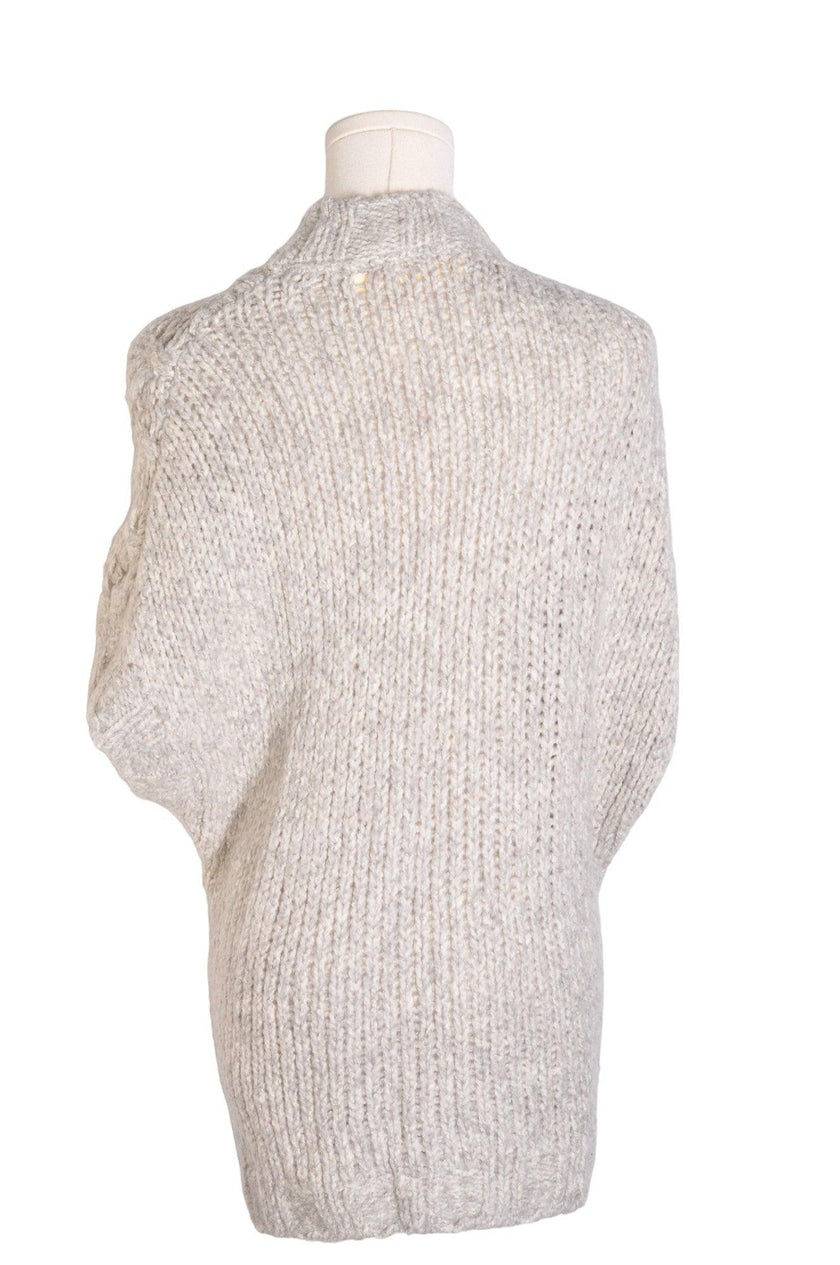 SLEEPING ON SNOW Women Knit Tops Regular fit in Gray - XS