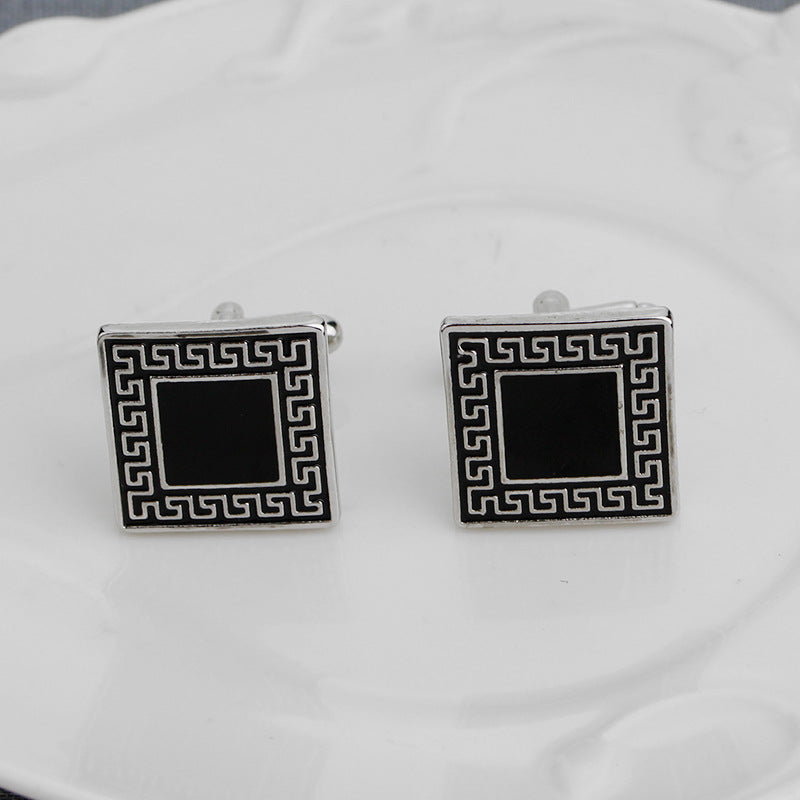 Men's French Shirt Cufflinks – 8 Styles Metal & Velvet Business Cufflinks | Canada & USA