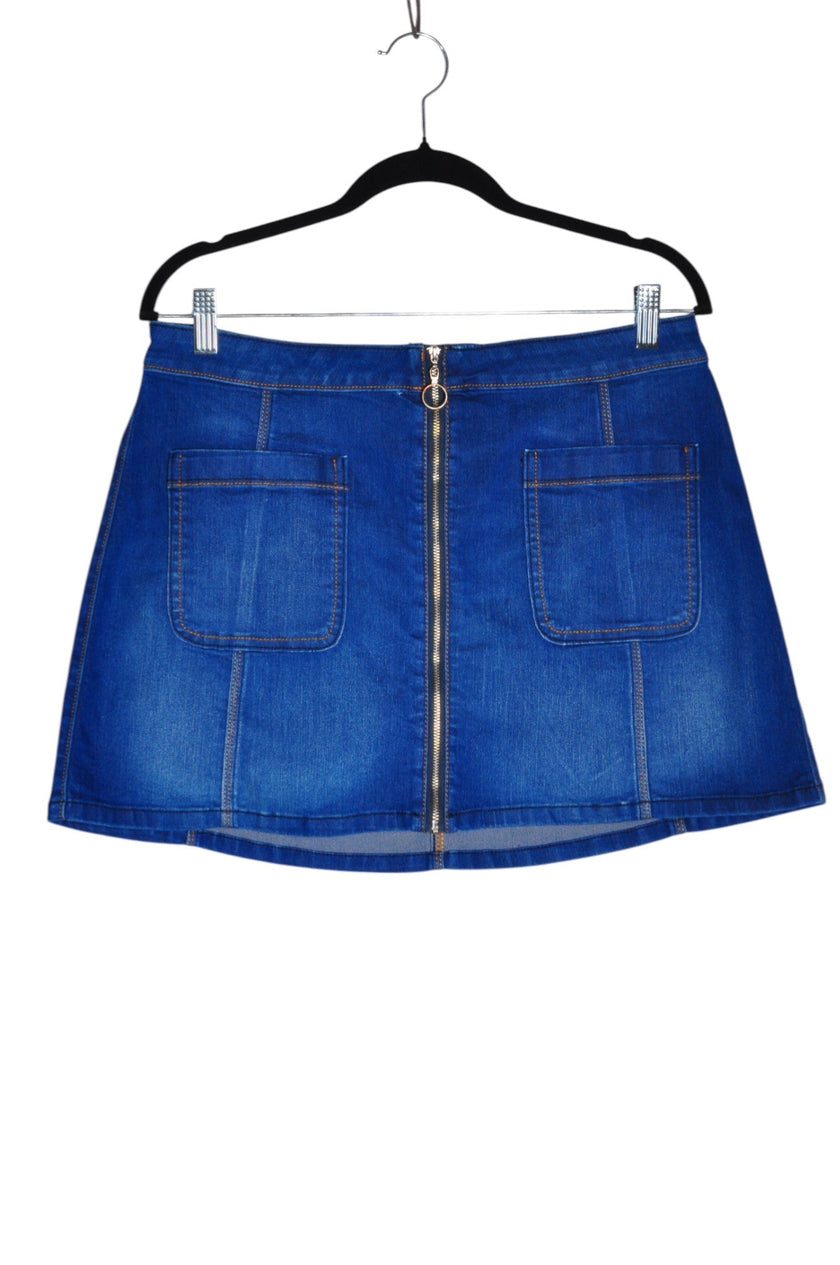 HOLLISTER Women Denim Skirts Regular fit in Blue - 30