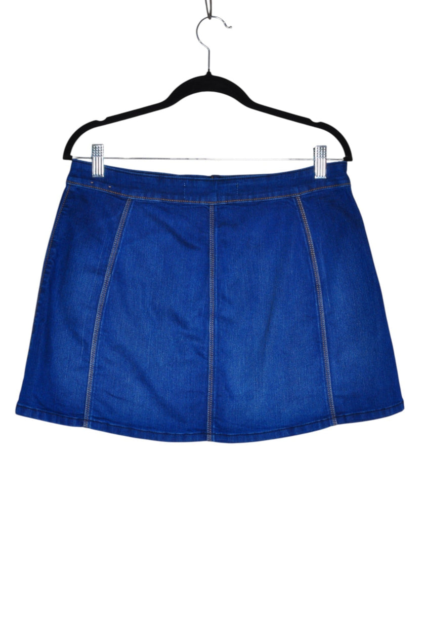 HOLLISTER Women Denim Skirts Regular fit in Blue - 30