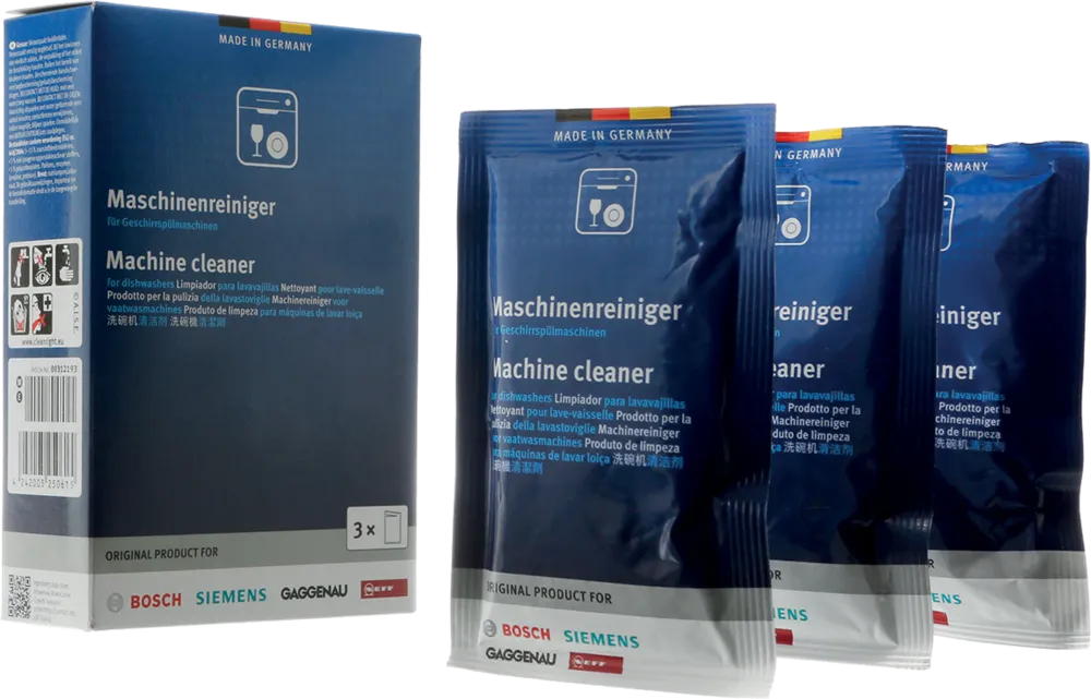 Solution de nettoyage pour lave-vaisselle Bosch 00312193 (lot de 3)