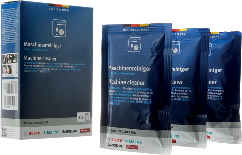 Solution de nettoyage pour lave-vaisselle Bosch 00312193 (lot de 3)