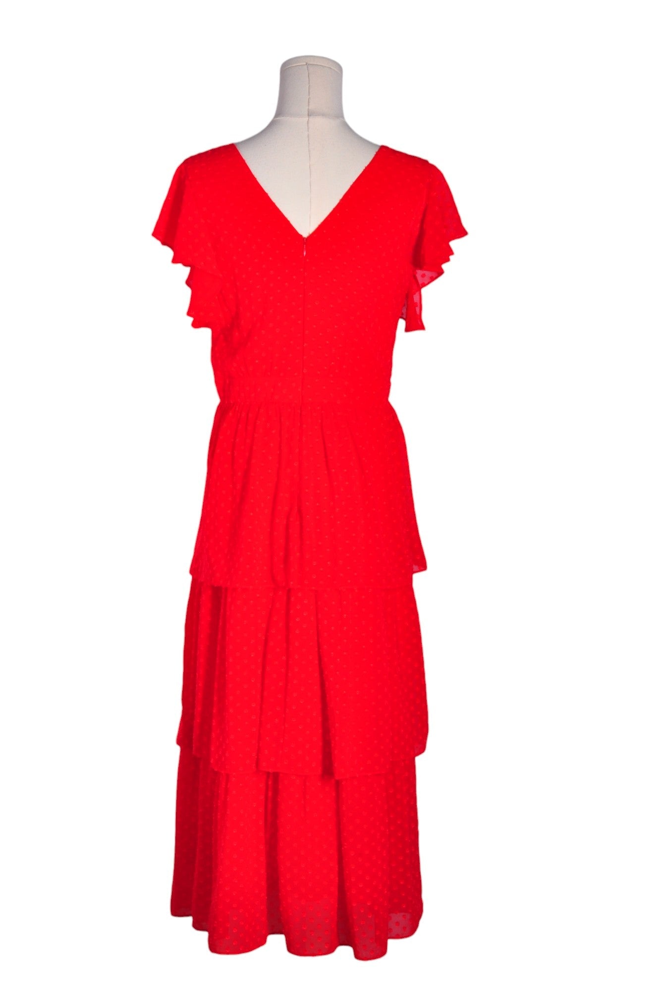 UNBRANDED Women Maxi Dresses Regular fit in Red - M