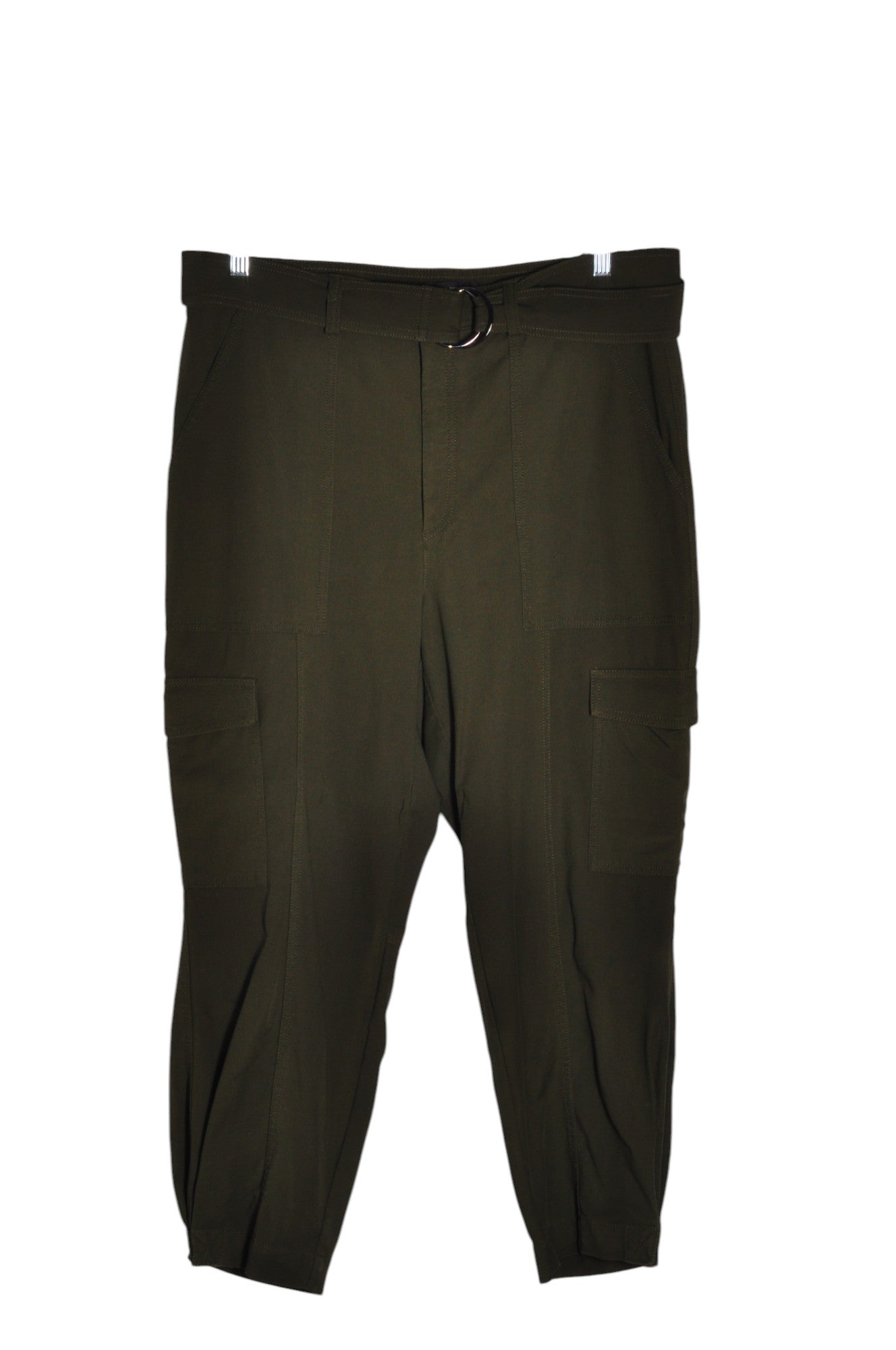 BANANA REPUBLIC Women Cargo Pants Regular fit in Green - 16