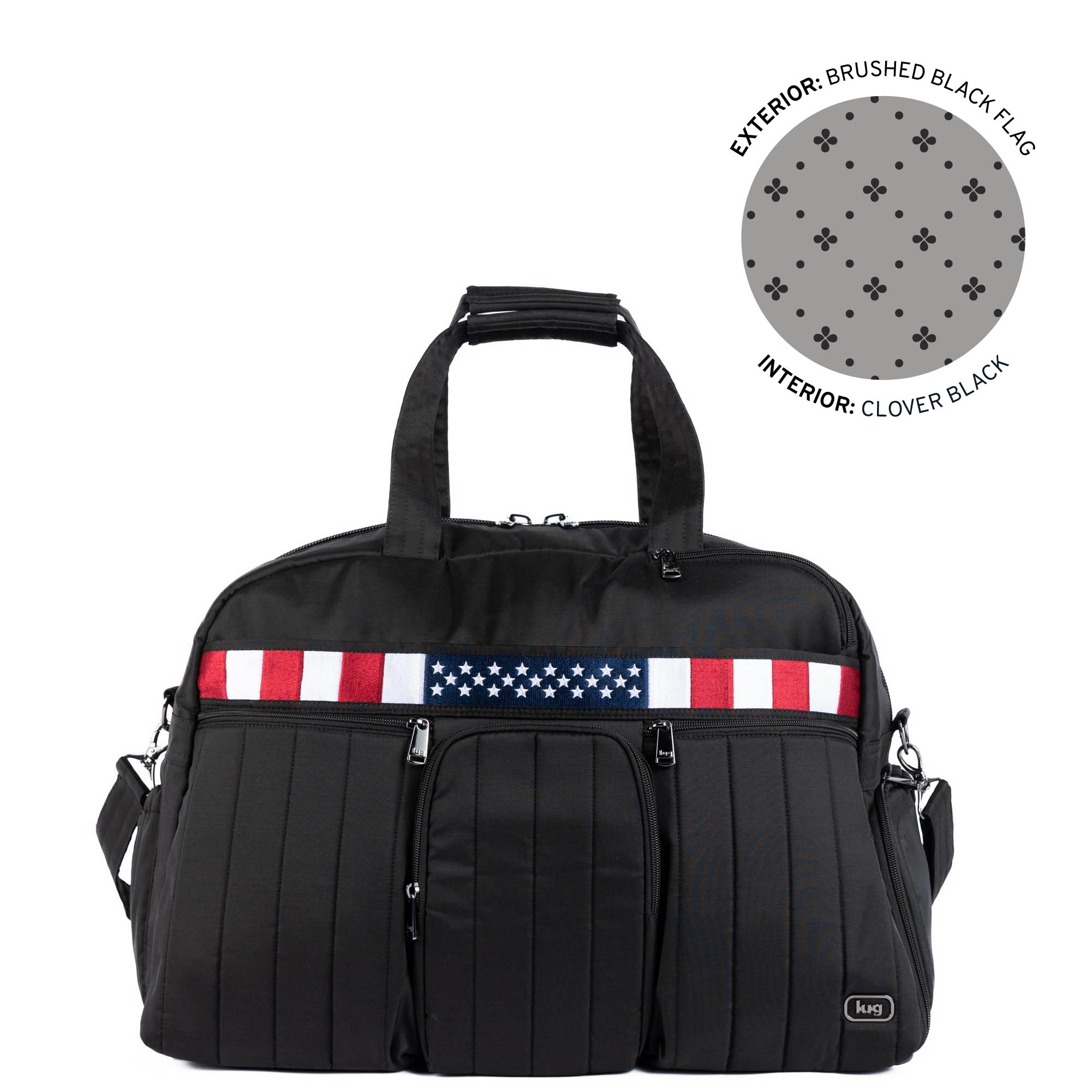 LUG - Sac de voyage Legacy Collection Shuttlebus, week-end et sac de voyage pour la nuit.