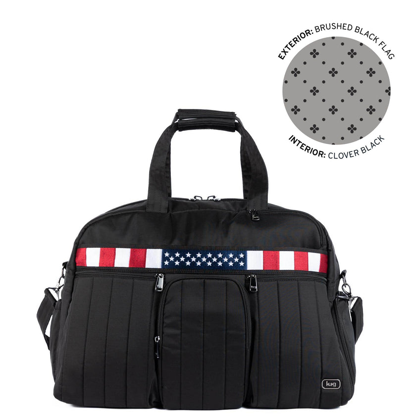 LUG - Sac de voyage Legacy Collection Shuttlebus, week-end et sac de voyage pour la nuit.