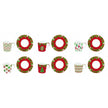 STUDIO-1811 - Jingle Bells 100ml (3.4oz) Espresso Cups Set of 6