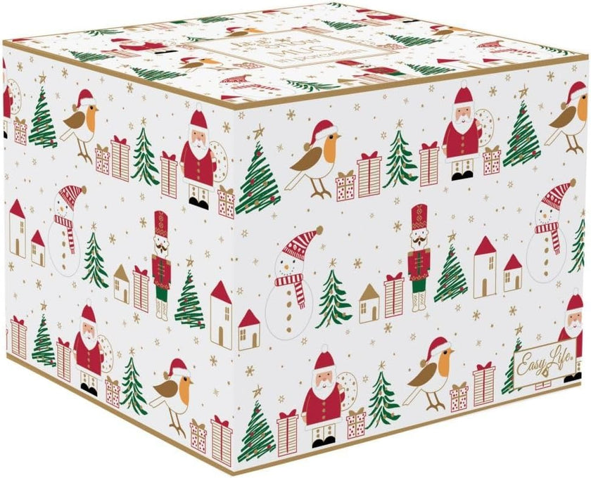 STUDIO-1811 - Let It Snow 400ml Mug 4 Asst'd/Inner