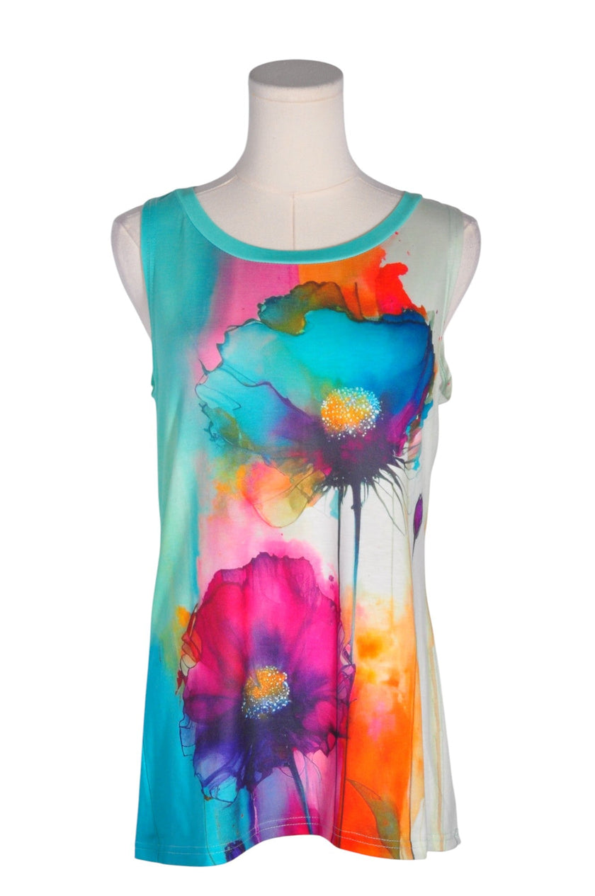 UNBRANDED Women Tank Tops Regular fit in Blue - M