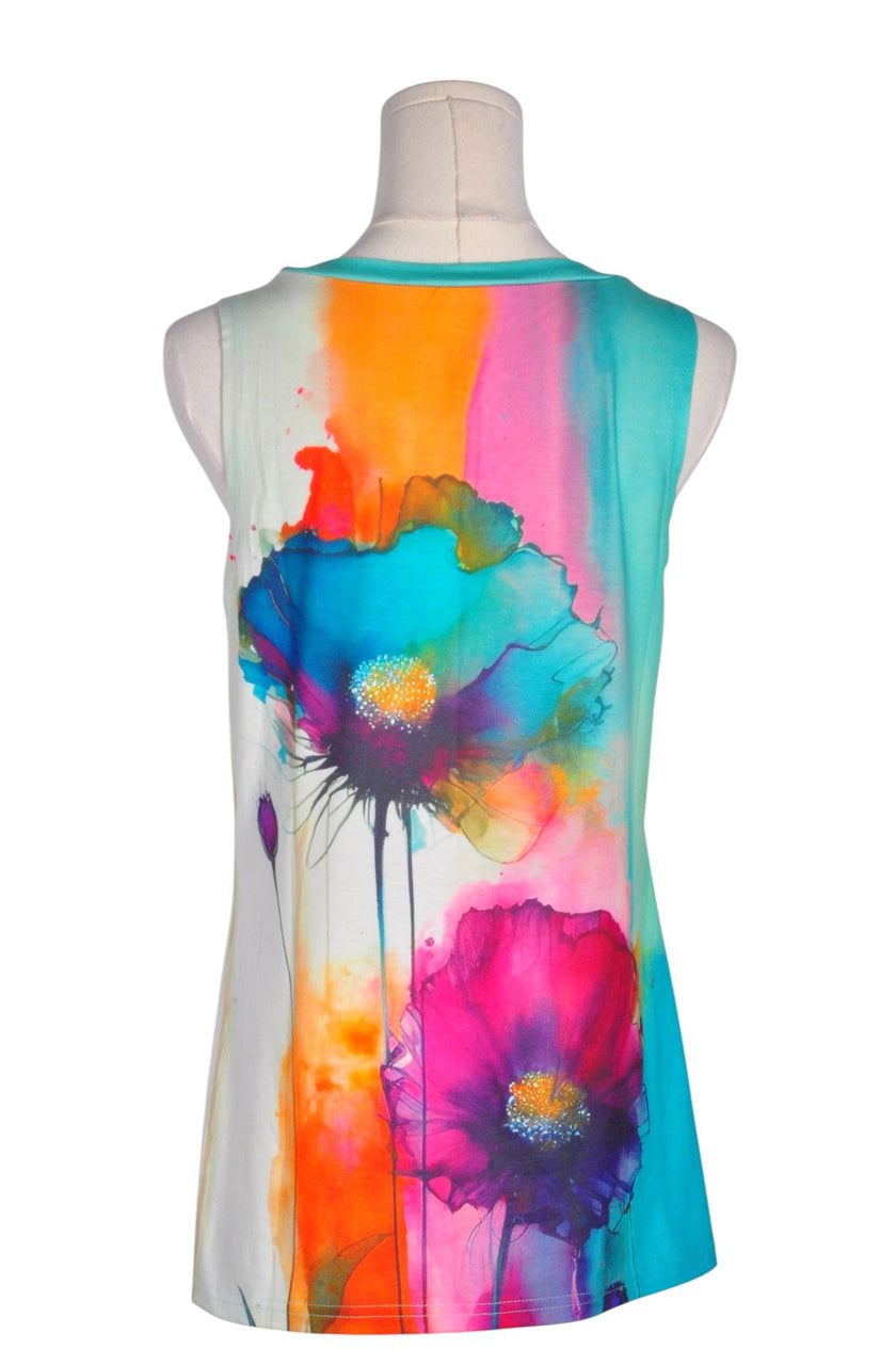 UNBRANDED Women Tank Tops Regular fit in Blue - M