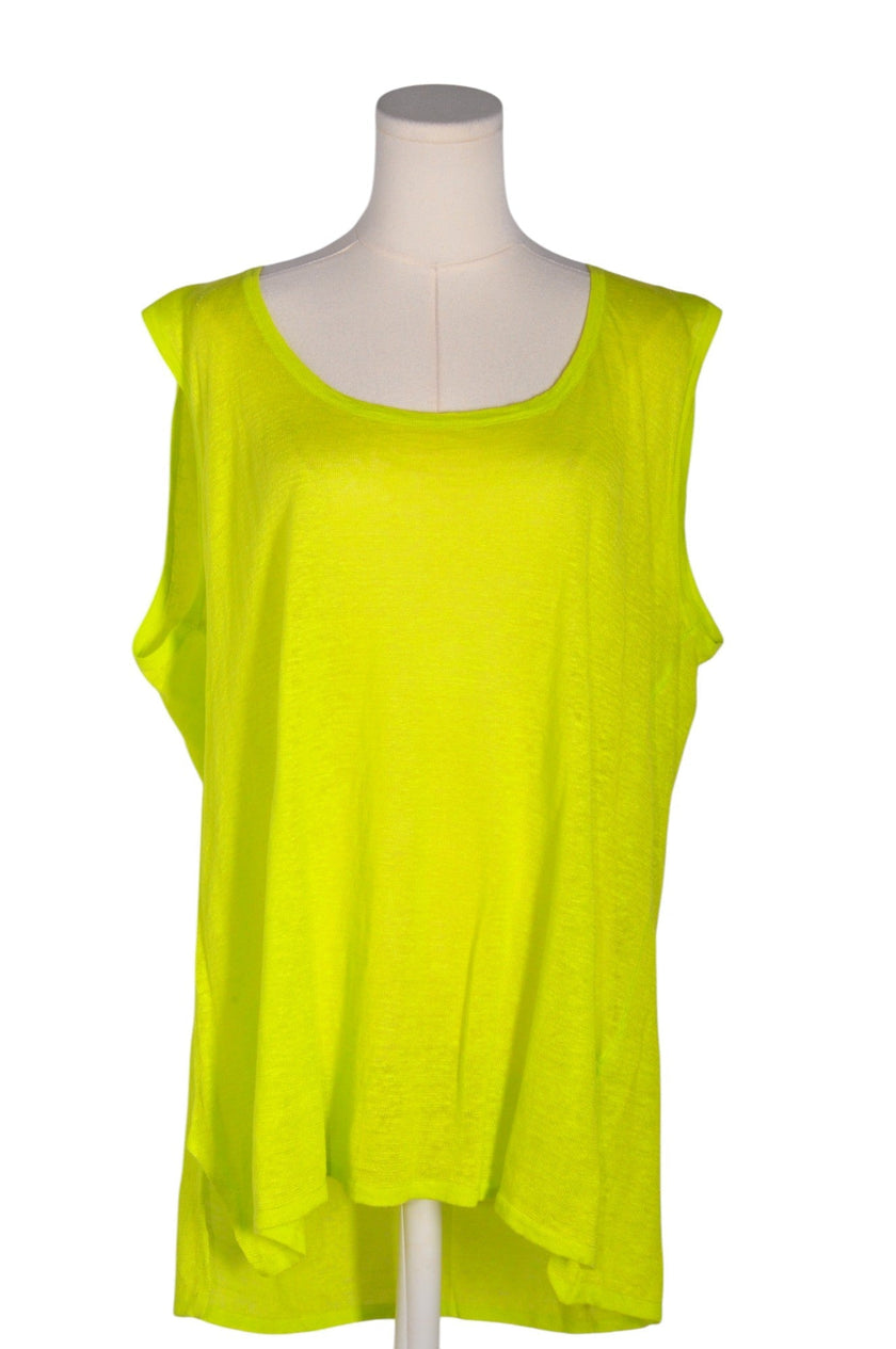 UNBRANDED Women Tank Tops Regular fit in Green - 2XL