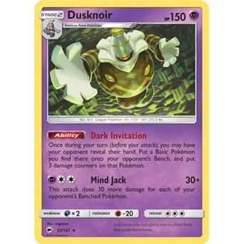 Dusknoir - 53/147 (SM Burning Shadows) (053/147) (PR)