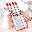 Chic Sleek Silver Red Lipstick