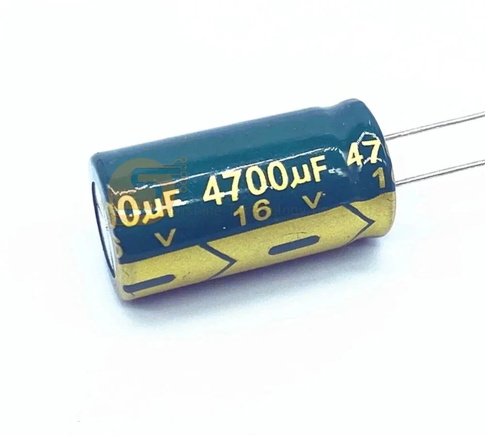 10-400V High Frequency Low ESR Aluminum Fixed Capacitor 100-6800UF