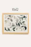 Green life, Ensemble de 3 toiles encadrées