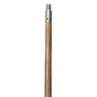 Manche en bois, tête de métal fileté, 15/16'' x 54''