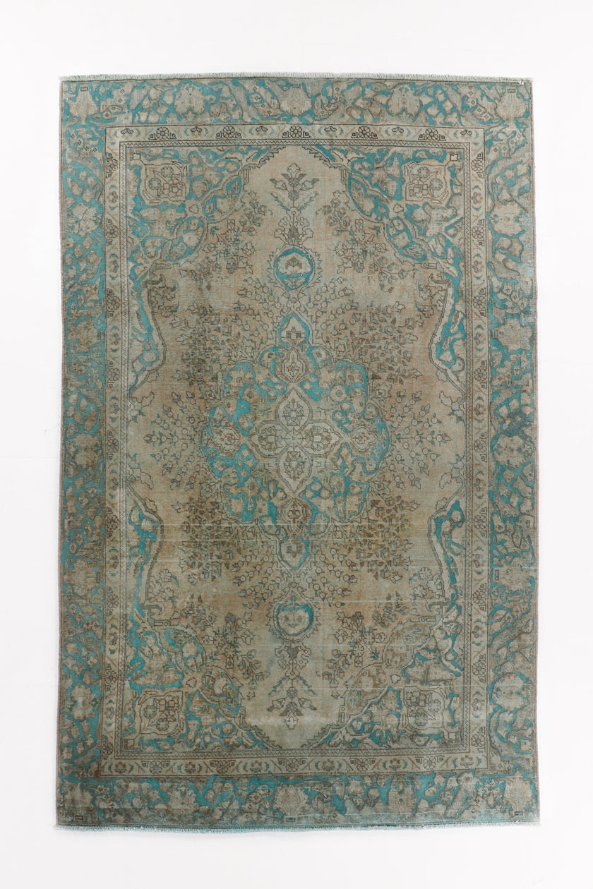 Persian Tabriz Rug | 5' 9