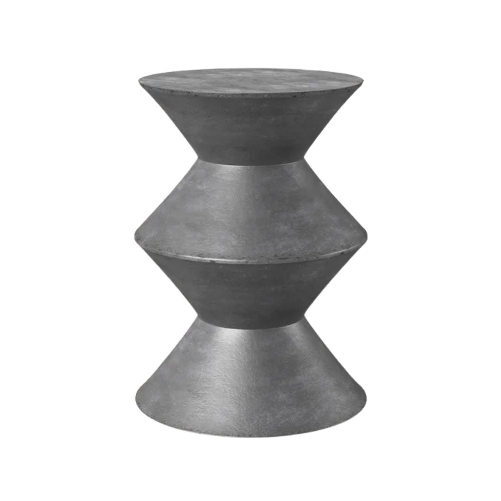 Charlie Concrete Terrazzo Mid-Century End Table