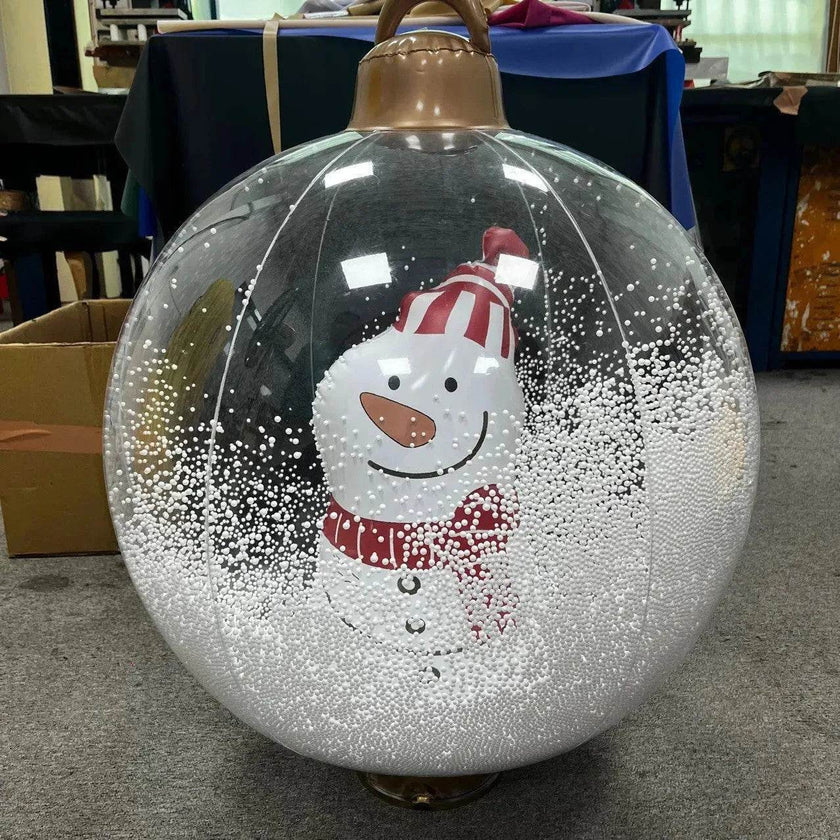 Inflatable Snowman Santa Claus Hanging Christmas Ball decoration