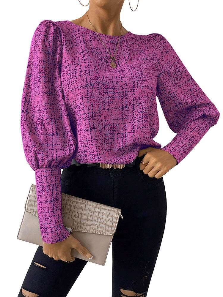 Fashionable Elegant Retro blouse top For Women