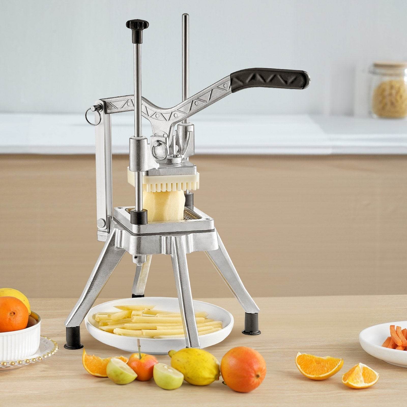 Blade Heavy Duty Professional Food Dicer Kattex French Fry Cutter Onion Slicer Stainless Steel For Tomato Peppers Potato Mushroom
