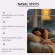 Hypoallergic Nasal Strips for Snoring Relief with Menthol & Vitamin E