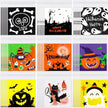 450 Pcs Halloween Cellophane Treat Bags Self-sealing Clear Candy Cookie Bags Pumpkin Ghost Black Cat Skull Trick Or Treat Bags For Halloween Birthday Trick Or Treat Party Favors Supplies