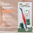 Dog Toothbrush & Toothpaste Kit – Pet Dental Care Set with Finger Brush & Dental Gel