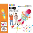 Play22 - Toy Jump Rocket Launcher Set with LED Lights