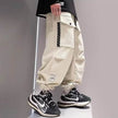 Retro Loose Tapered Men's Overalls Baggy Cargo Pant