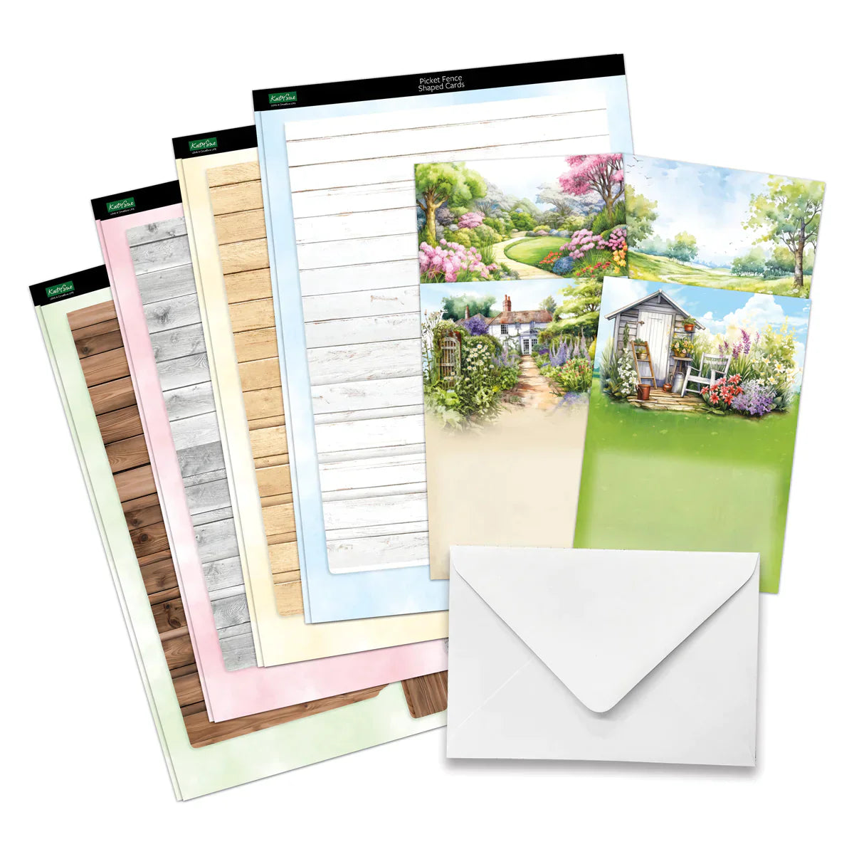 Pretty Petals Picket Fence, Card Making Kit
