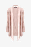 Women's Knit/Woven Combo Cardigan