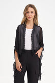 Women's Woven Cardigan