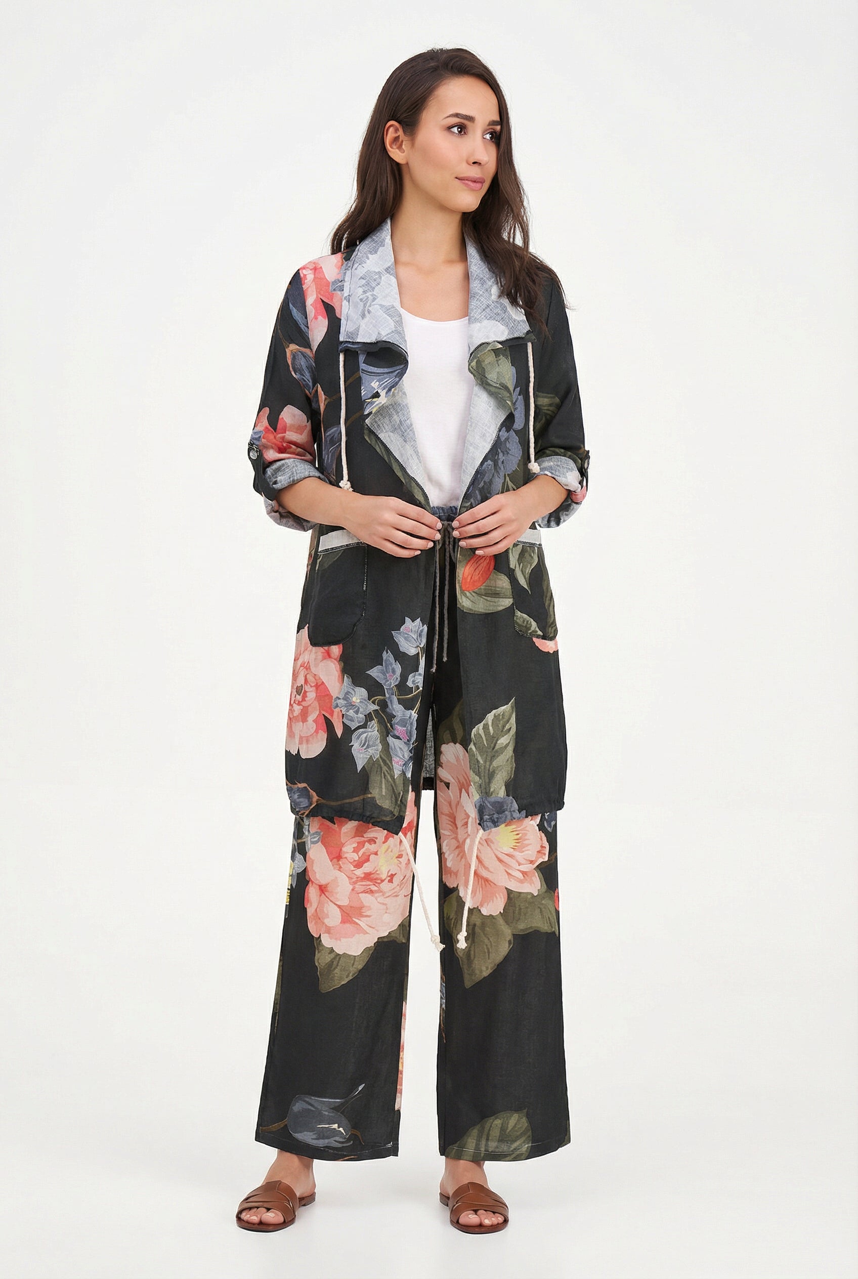 Women's Woven Cardigan