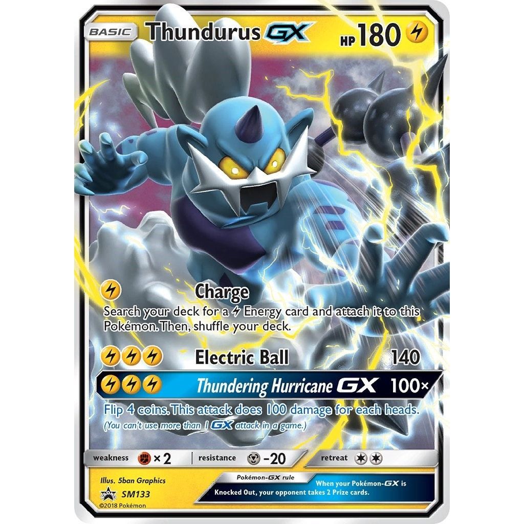 Thundurus GX - SM133 (SM133) (SMP)